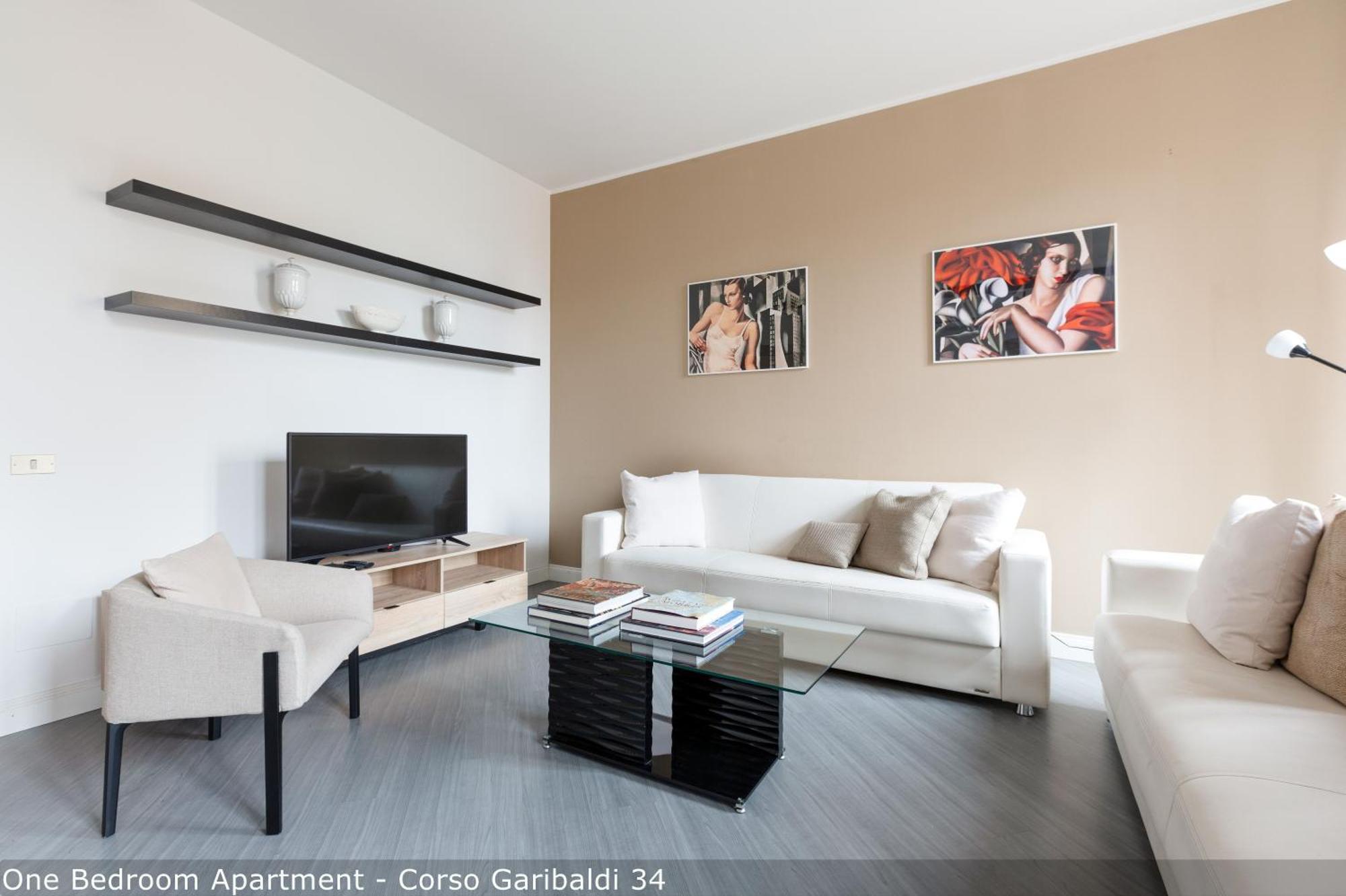 Brera Apartments In Garibaldi Милан Номер фото